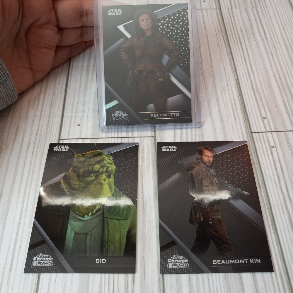 Topps Chrome Black 2022 Star Wars Trading Cards